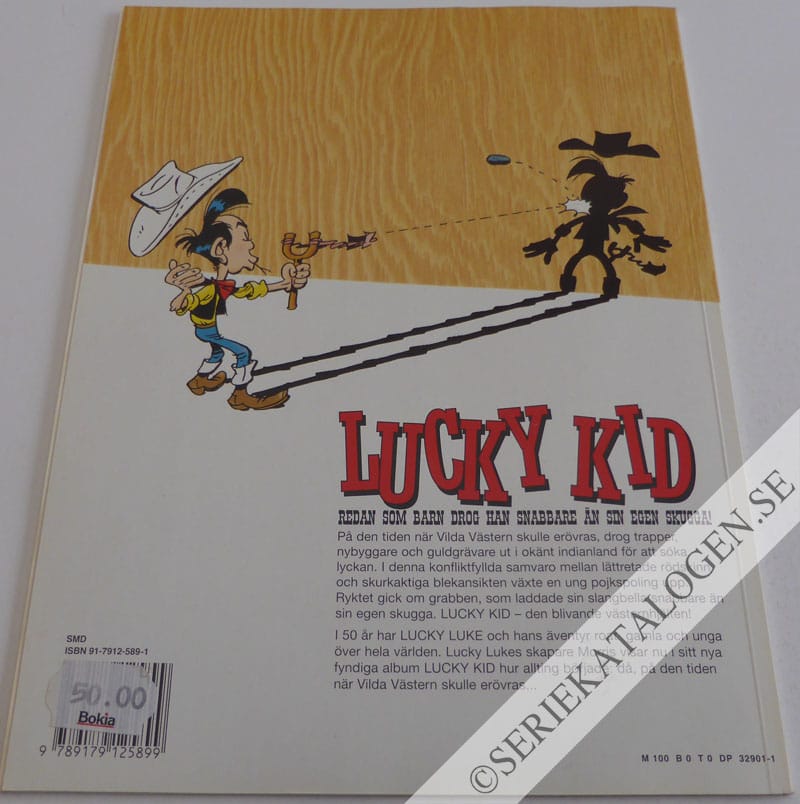 Baksida på Lucky Kid - Vid Rosa Bäverns flod (1995)