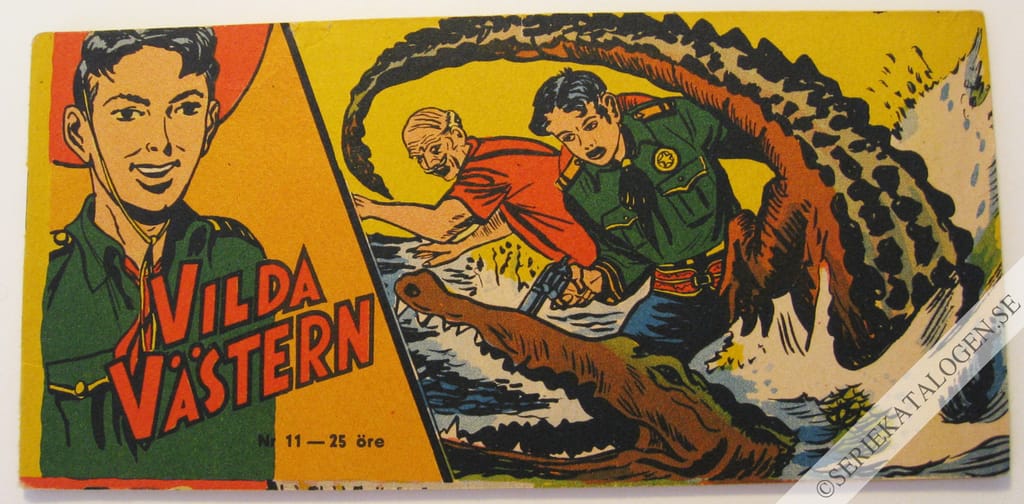 Framsida på Vilda Västern #11 (1955)