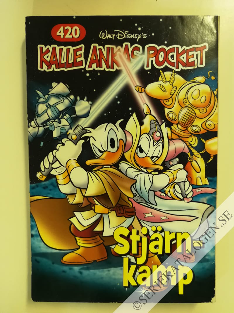 Framsida på Kalle Ankas pocket #420 - Stjärnkamp (2013)