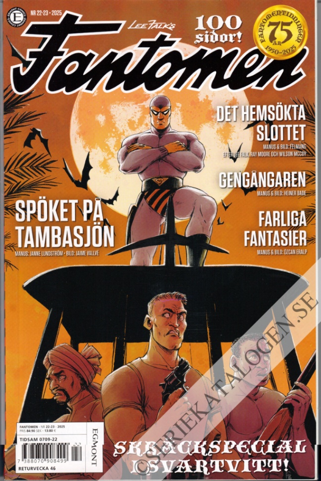 Framsida på Fantomen #22-23 (2025)