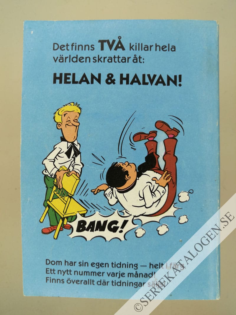 Baksida på Djungelsabotörerna (1980)