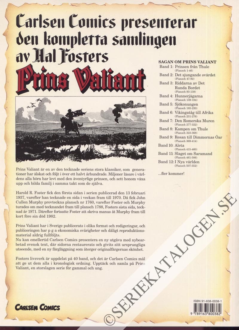 Baksida på I nya världen (1994)