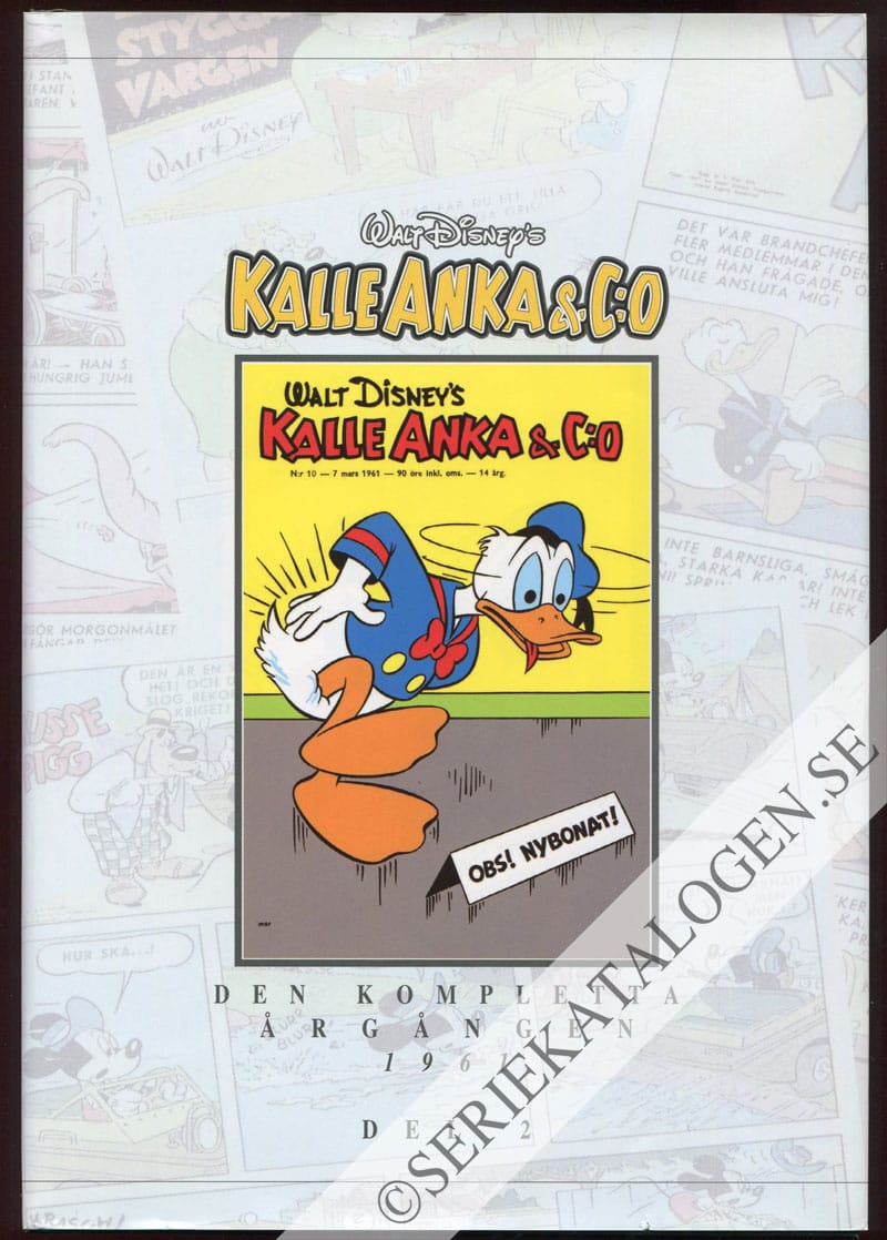 Framsida på Kalle Anka & C:o - den kompletta årgången 1961 del 2 (2006)