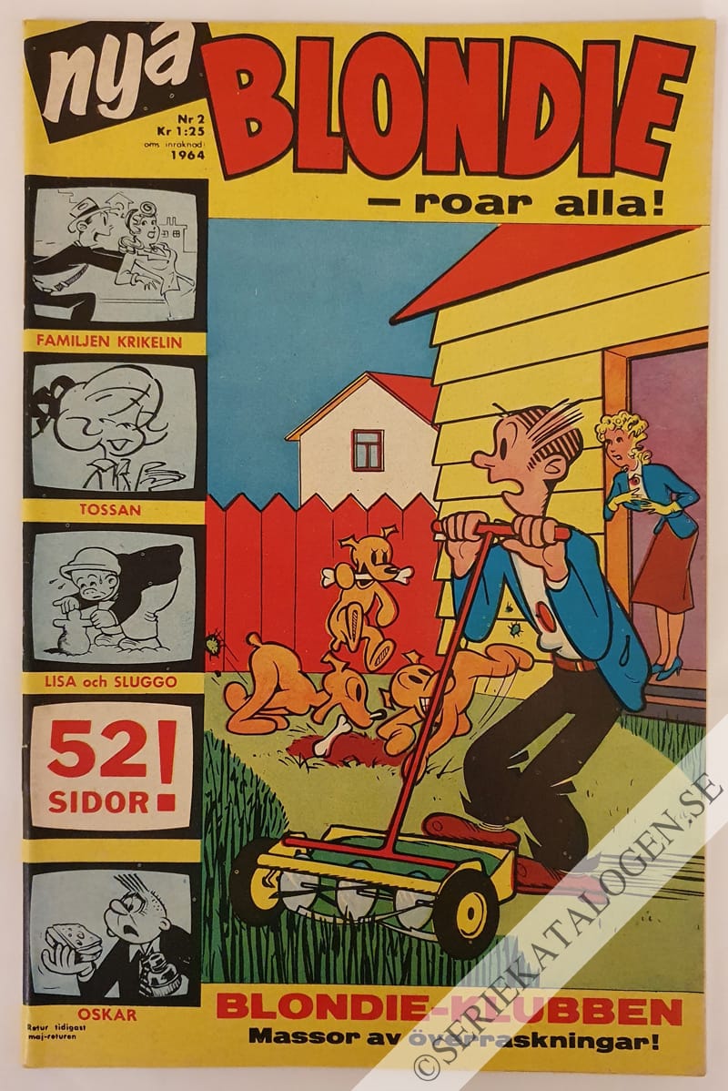 Framsida på Blondie #2 (1964)