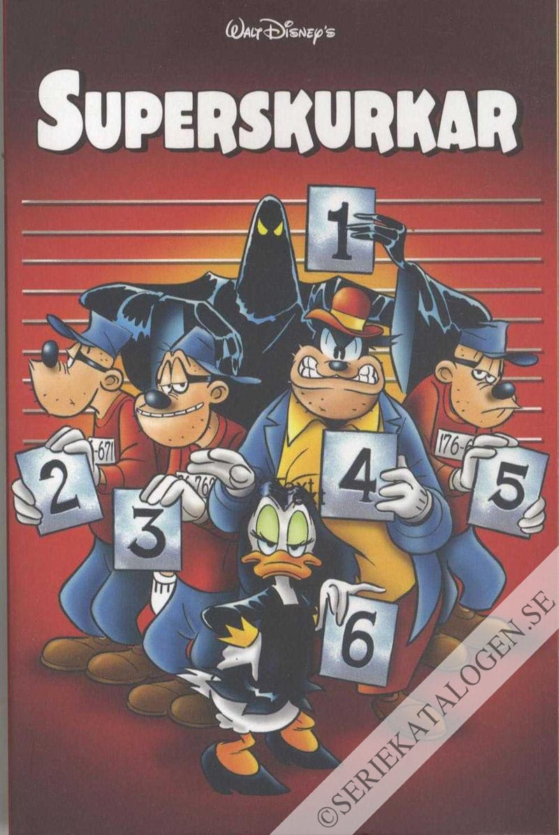 Framsida på Kalle Ankas pocket special Superskurkar (2019)