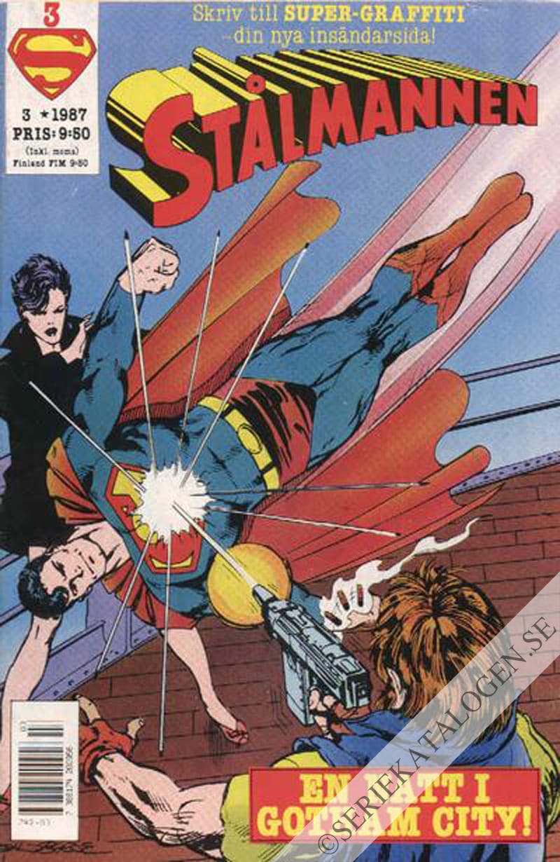 Framsida på Stålmannen #3 (1987)