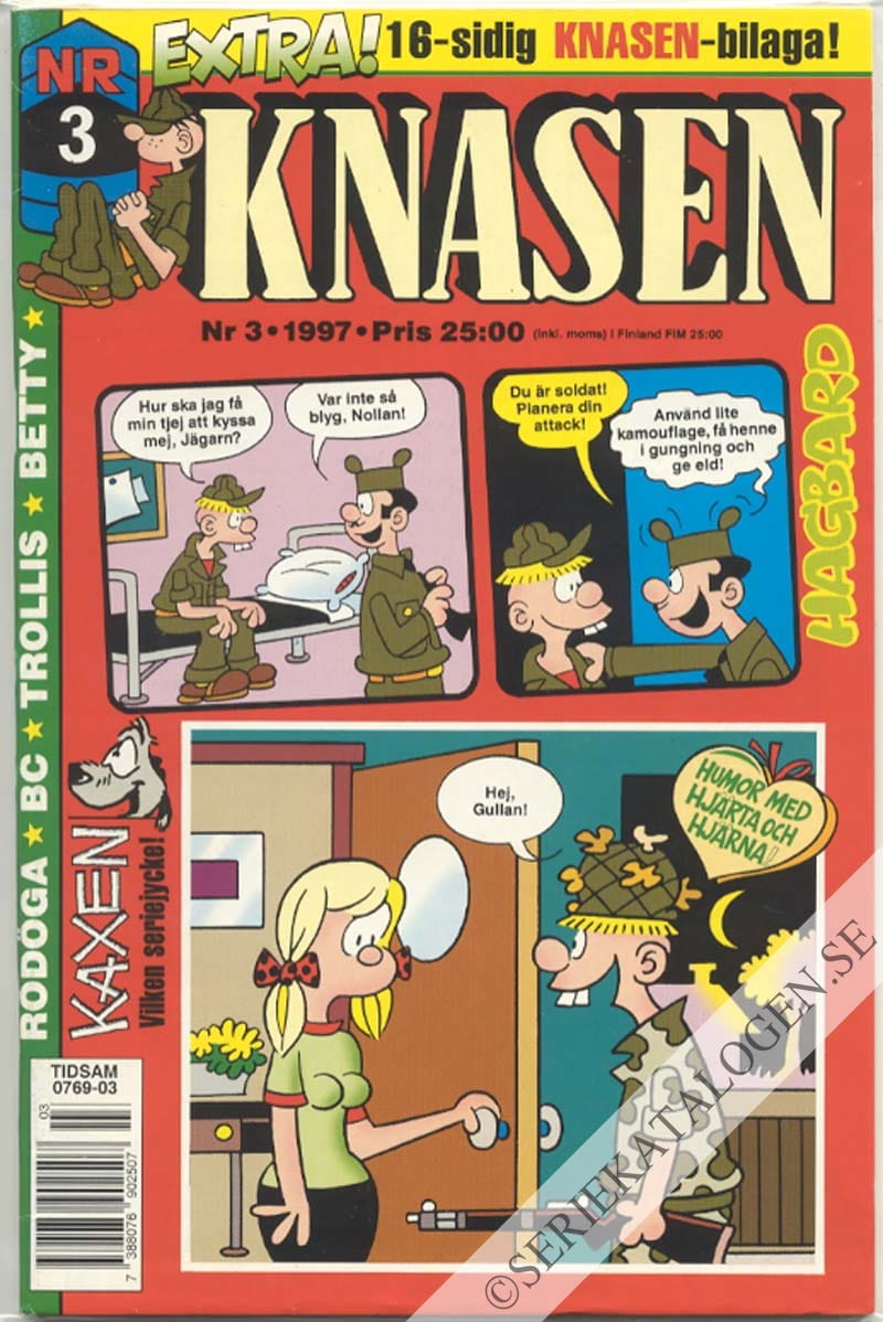 Framsida på Knasen #3 (1997)