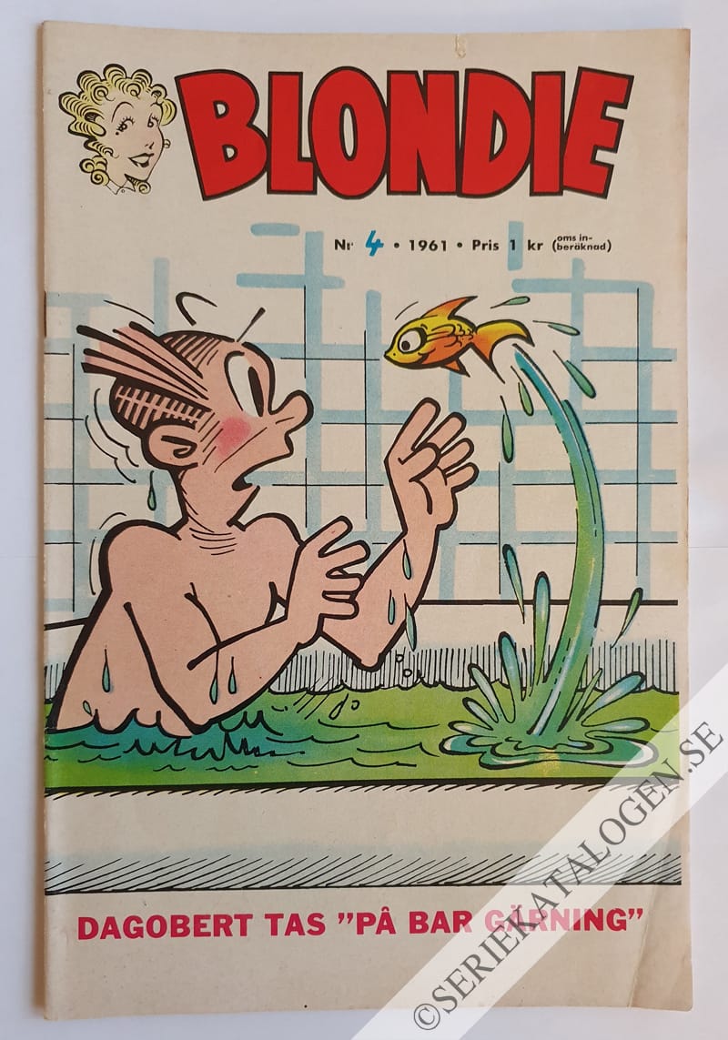 Framsida på Blondie #4 (1961)