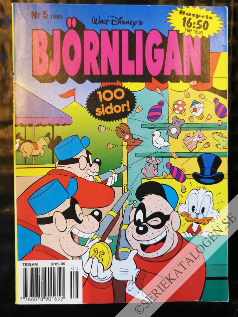 Framsida på Björnligan #5 (1993)