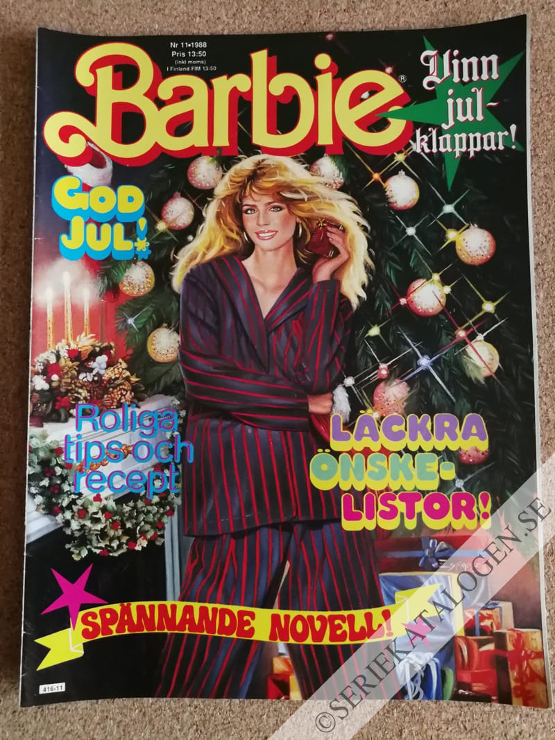Framsida på Barbie #11 (1988)