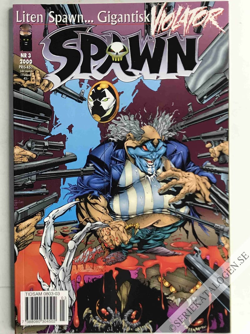 Framsida på Spawn #3 (2000)