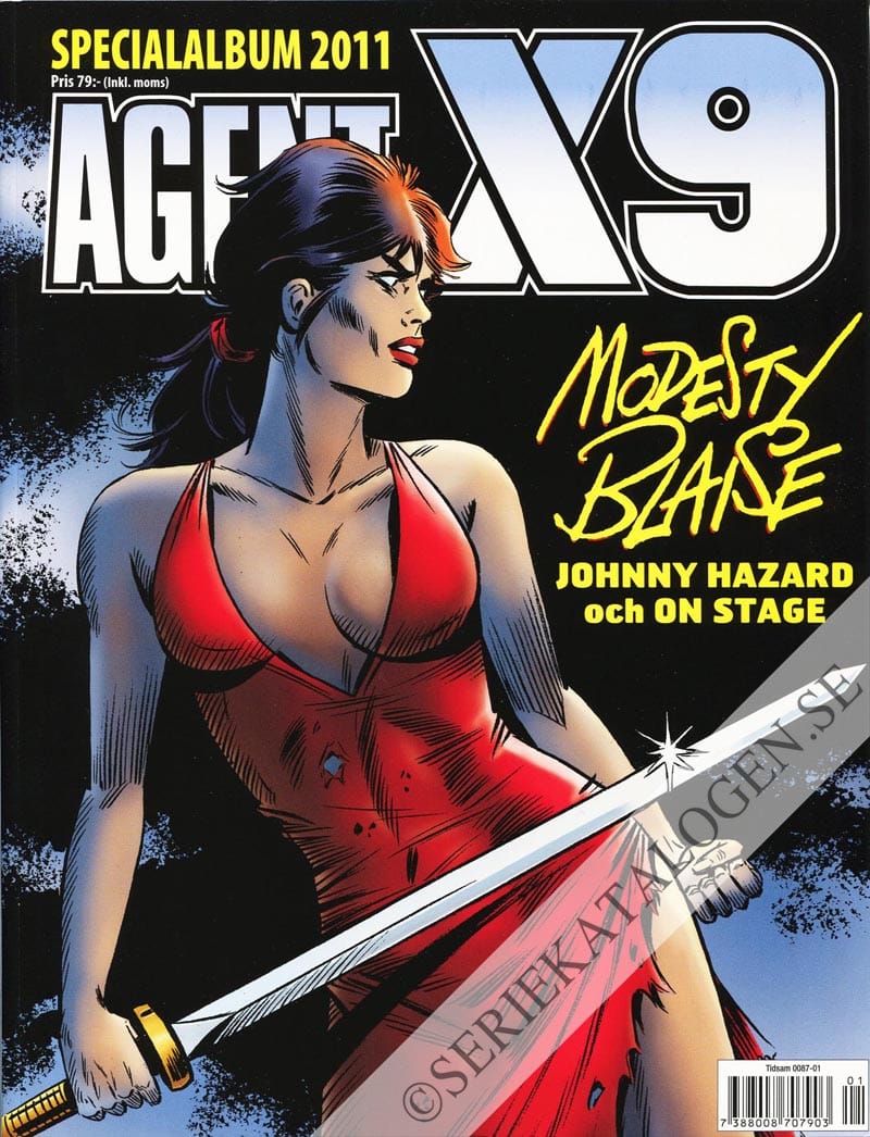 Framsida på Agent X9 specialalbum # (2011)