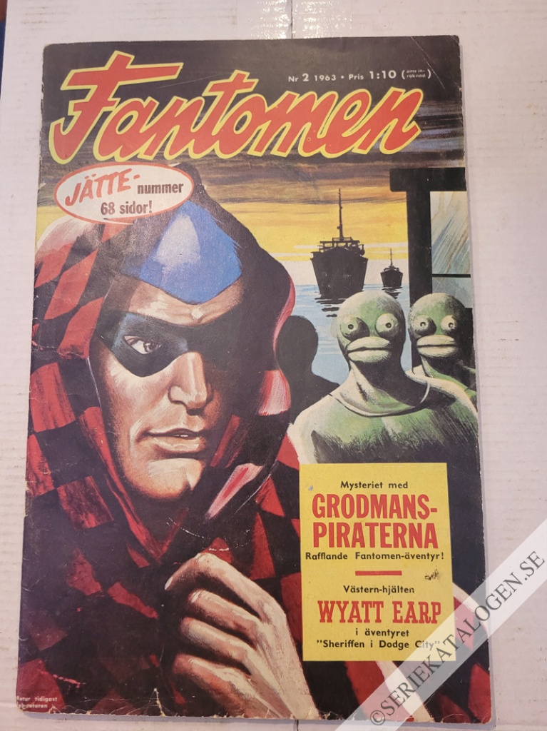 Framsida på Fantomen #2 (1963)