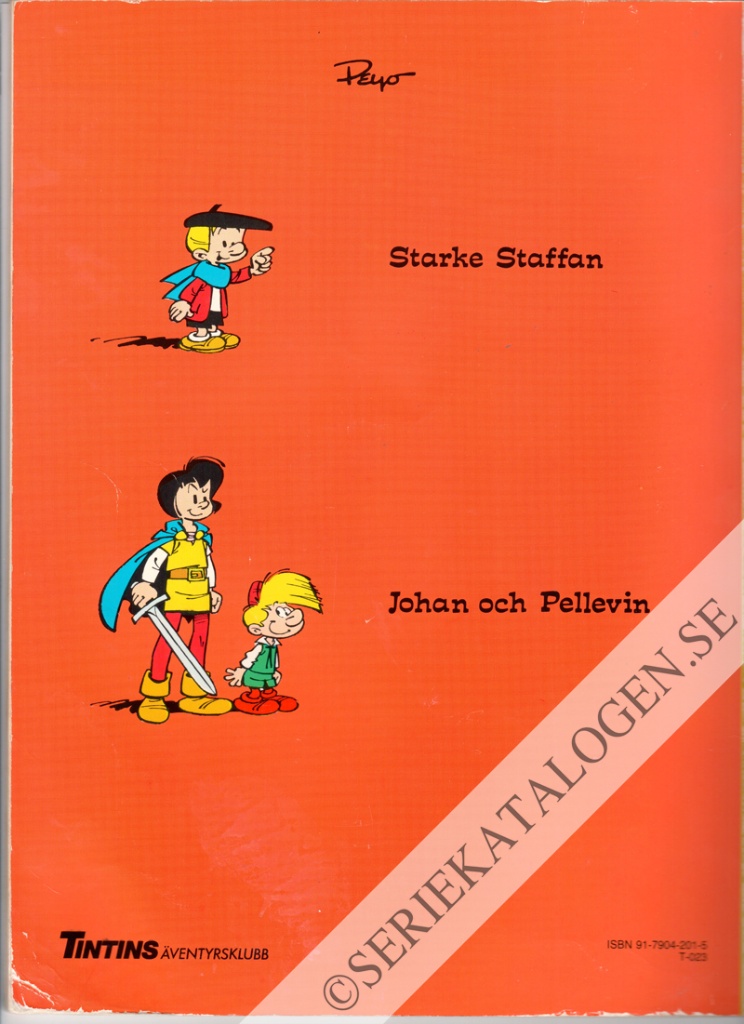 Baksida på Vilden i Klippiga skogen (1986)