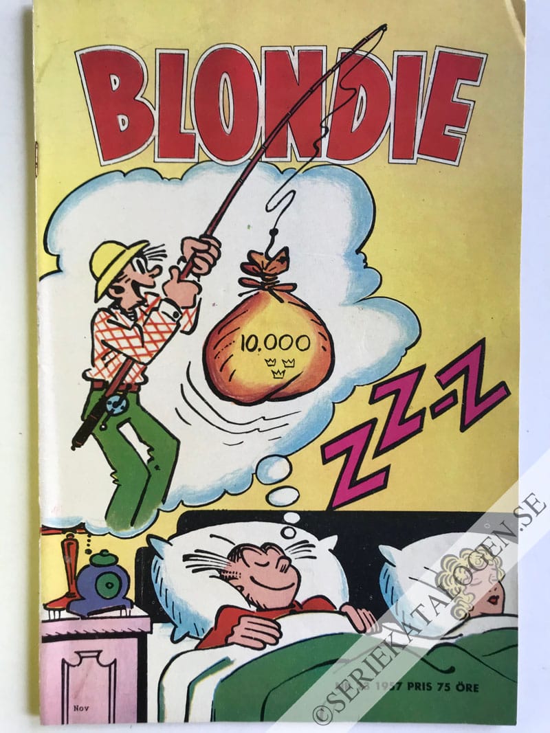 Framsida på Blondie #23 (1957)