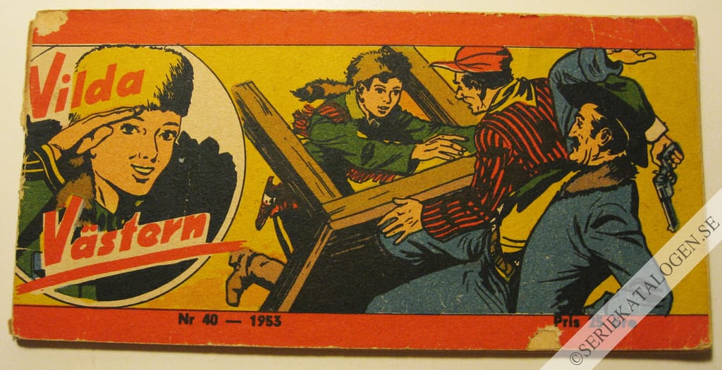 Framsida på Vilda Västern #40 (1953)