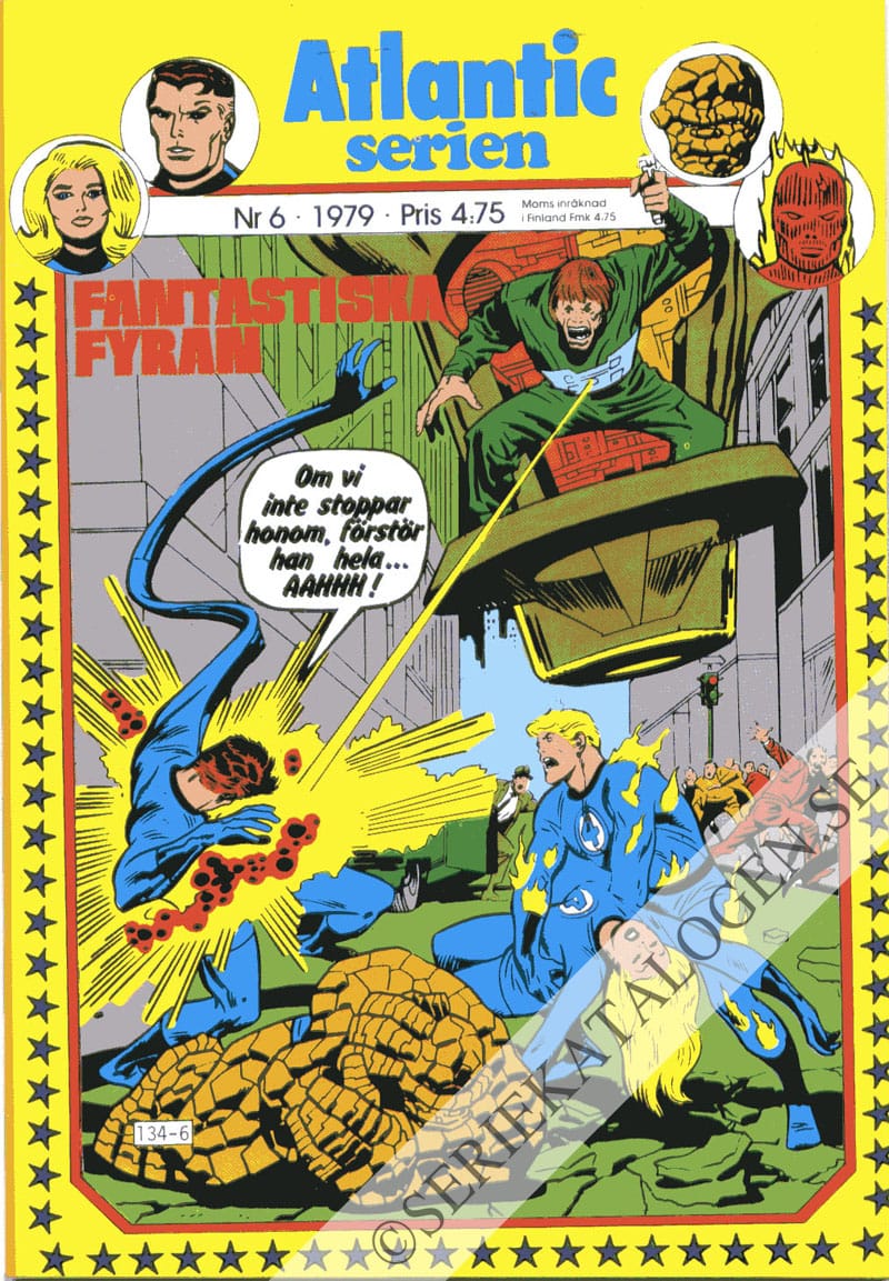 Framsida på Atlanticserien #6 (1979)