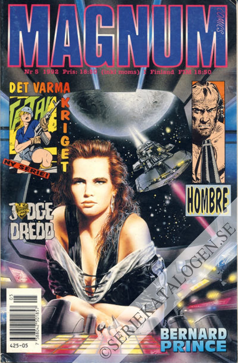 Framsida på Magnum comics #5 (1992)