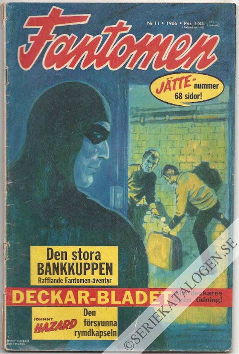 Framsida på Fantomen #11 (1966)