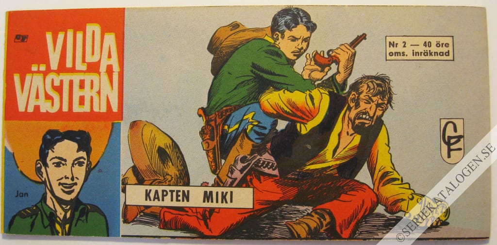 Framsida på Vilda Västern #2 (1965)