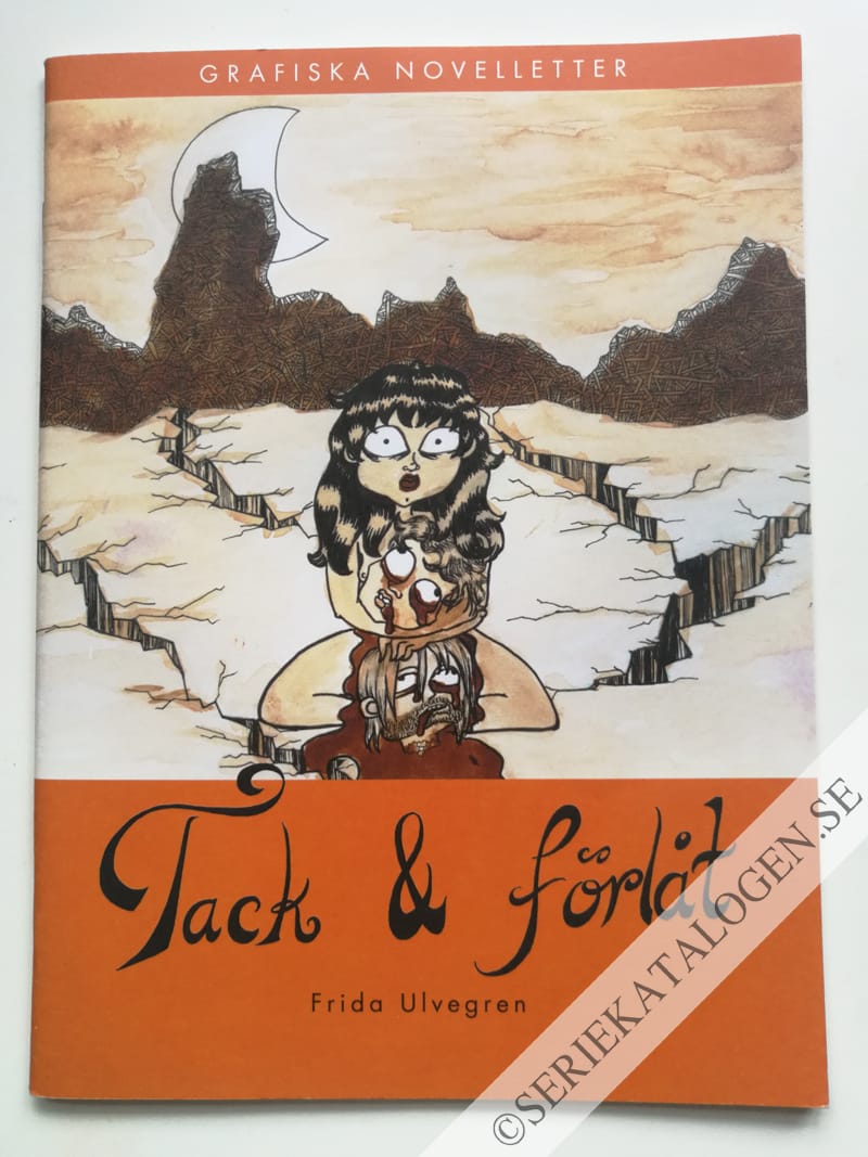 Framsida på Grafiska novelletter Tack & förlåt (2011)