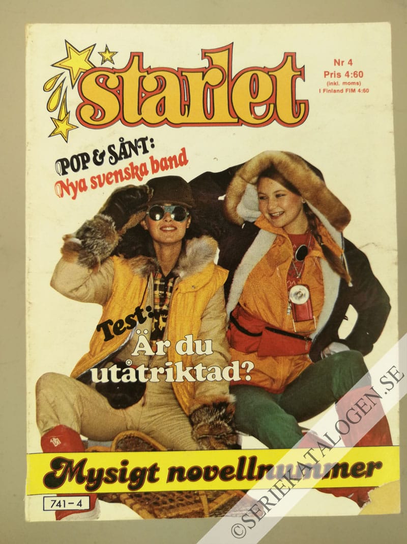 Framsida på Starlet #4 (1983)