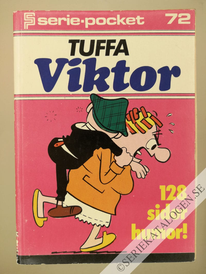 Framsida på Seriepocket #72 - Tuffa Viktor (1978)