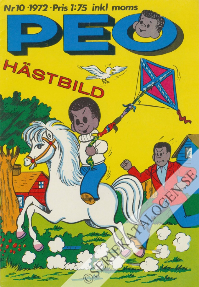 Framsida på Peo #10 (1972)