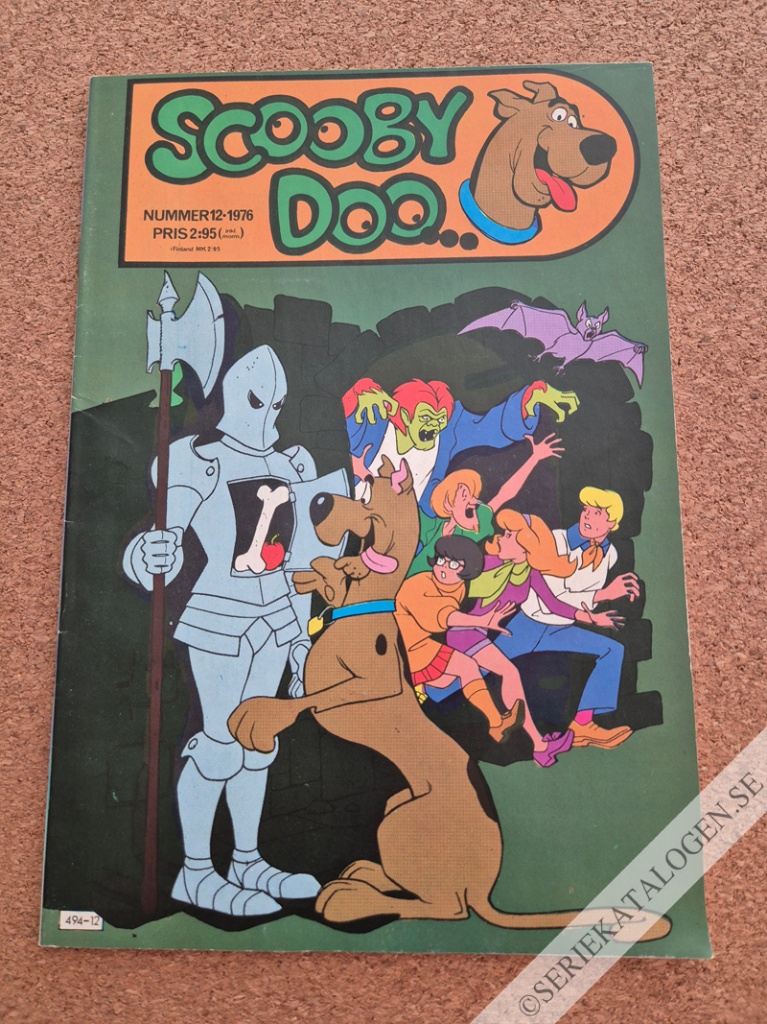 Framsida på Scooby Doo #12 (1976)