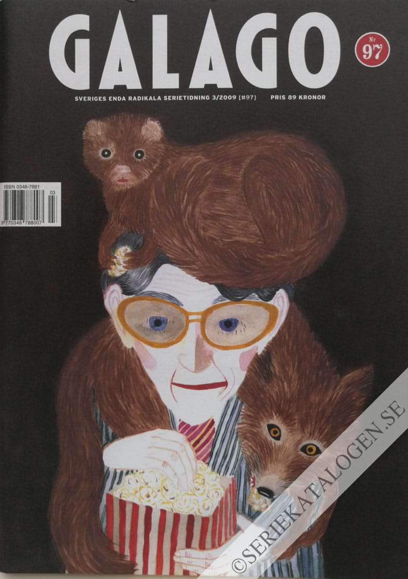 Framsida på Galago #3 (2009)