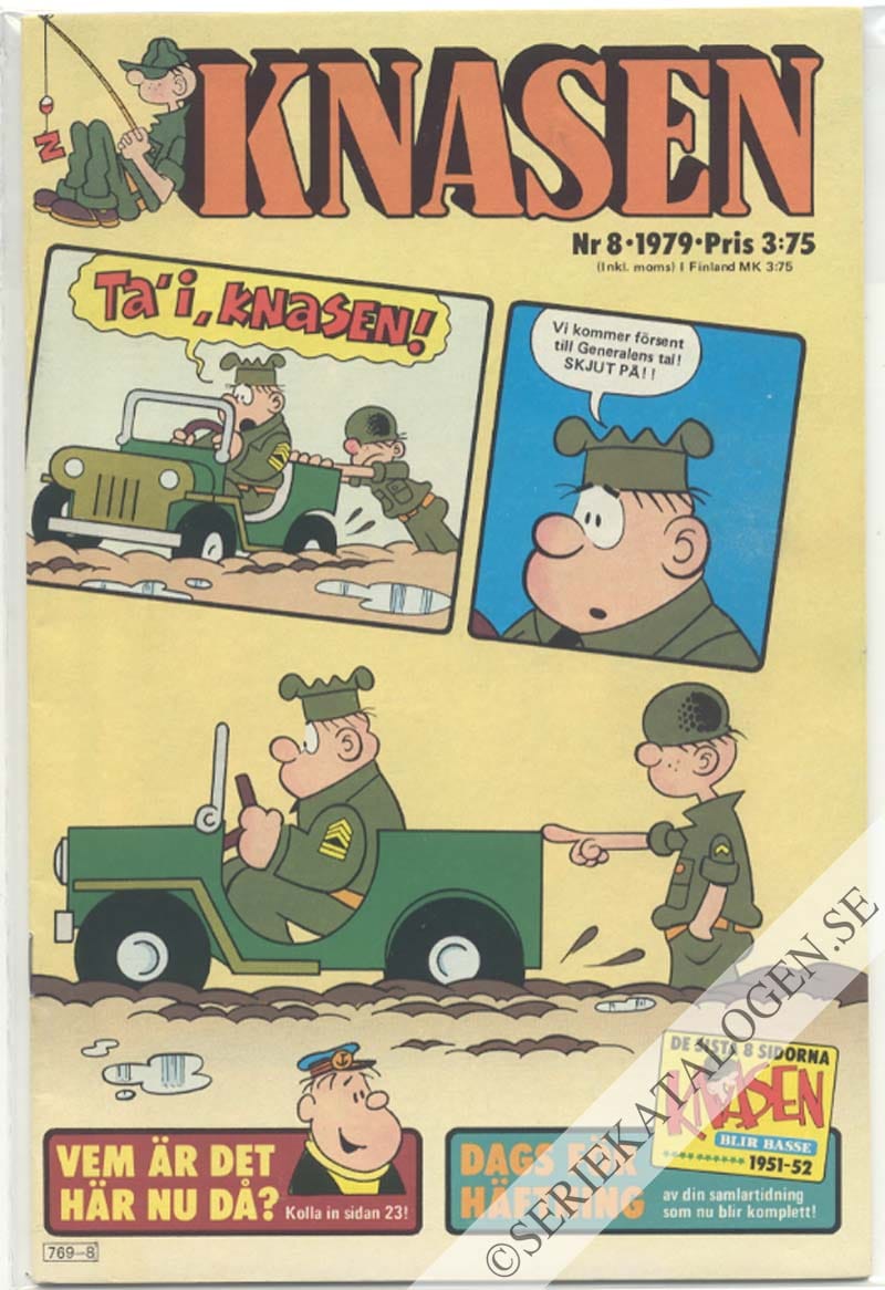 Framsida på Knasen #8 (1979)