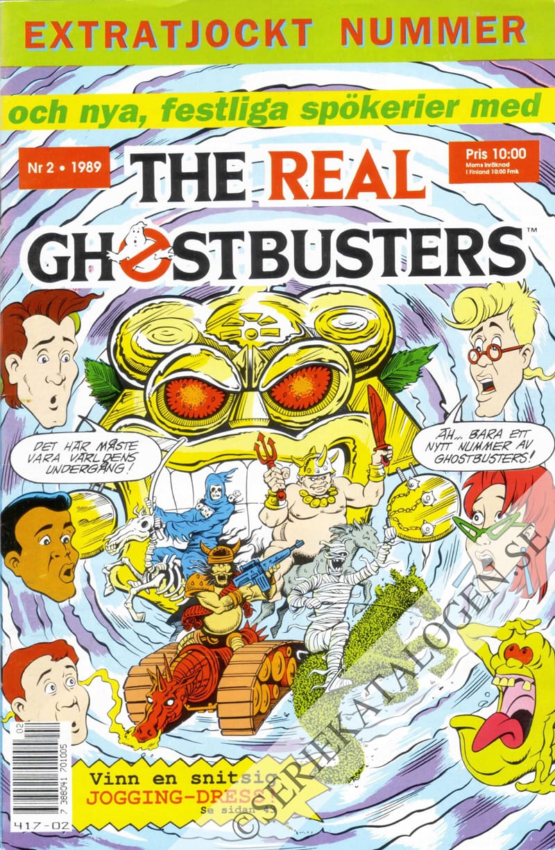 Framsida på The real Ghostbusters #2 (1989)