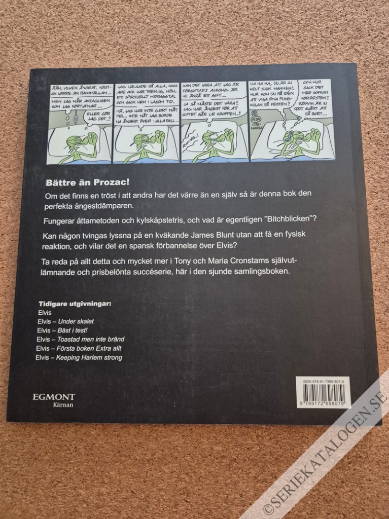 Baksida på Ingen dag utan ångest (2008)