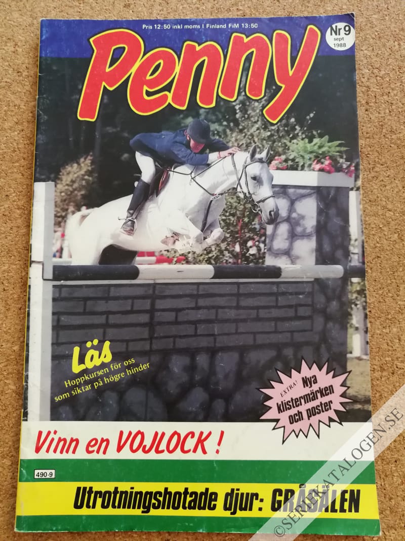 Framsida på Penny #9 (1988)