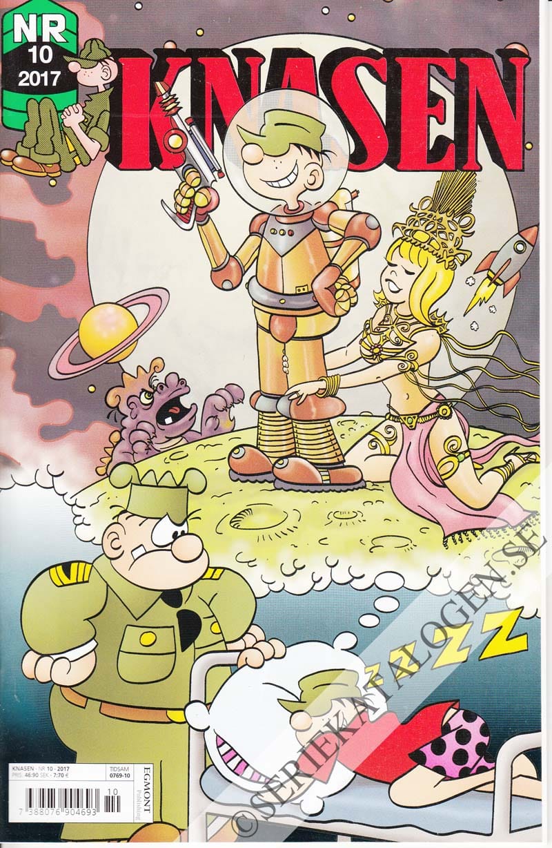 Framsida på Knasen #10 (2017)