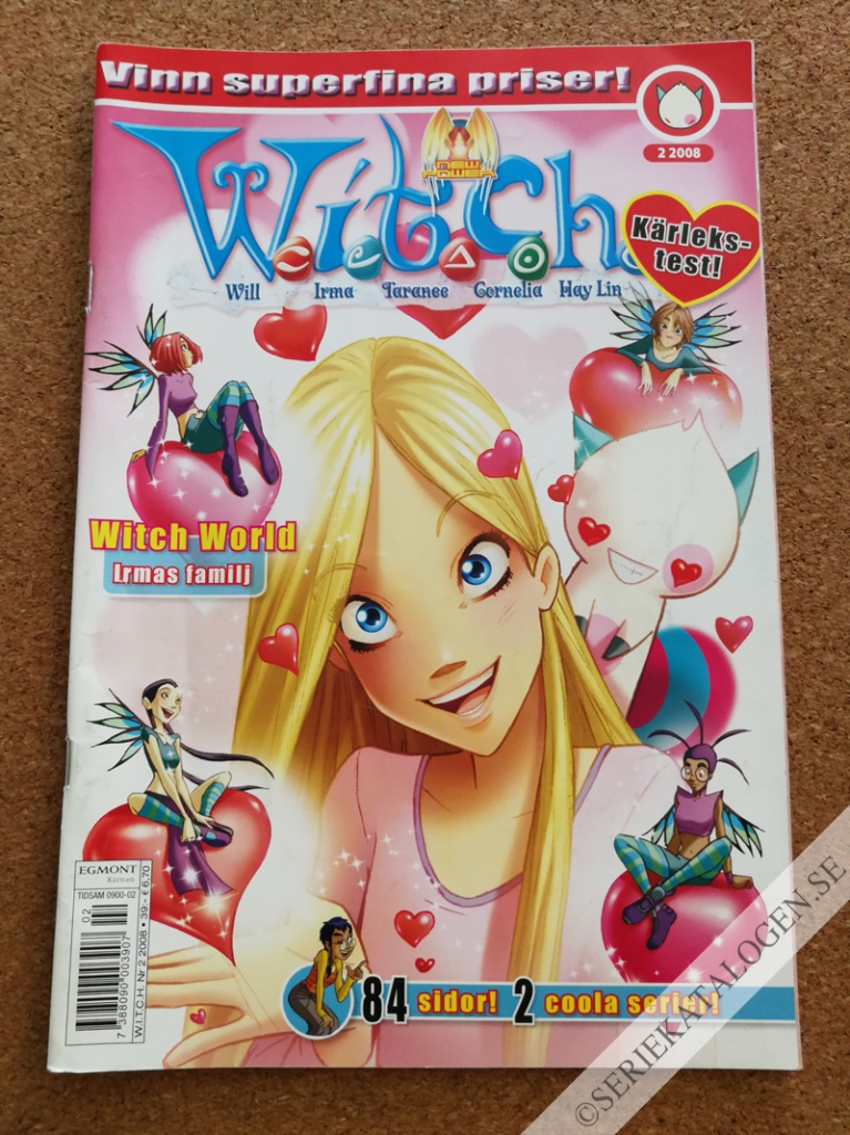 Framsida på W.i.t.c.h. #2 (2008)