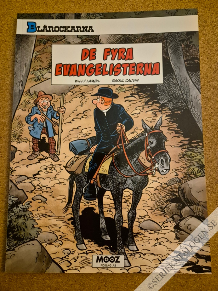 Framsida på Blårockarna De fyra evangelisterna (2016)