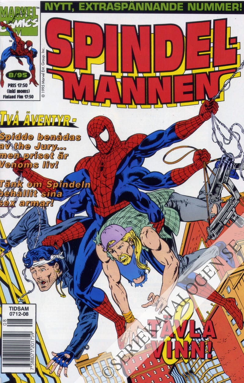 Framsida på Spindelmannen #8 (1995)