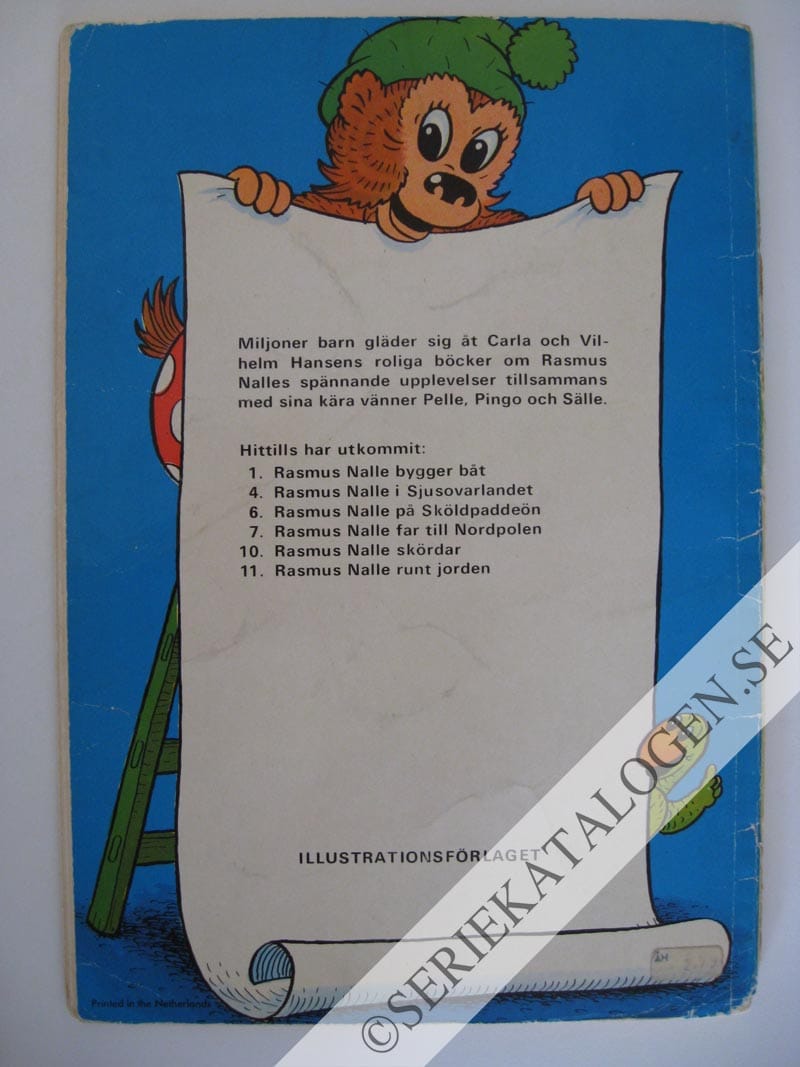 Baksida på Rasmus Nalle bygger skepp (1967)
