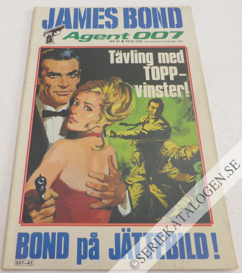 Framsida på James Bond agent 007 #41 (1976)