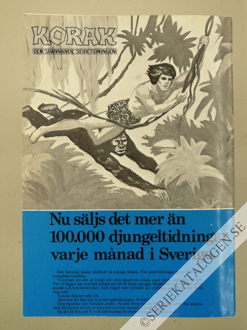 Baksida på Det stora nederlaget (1972)