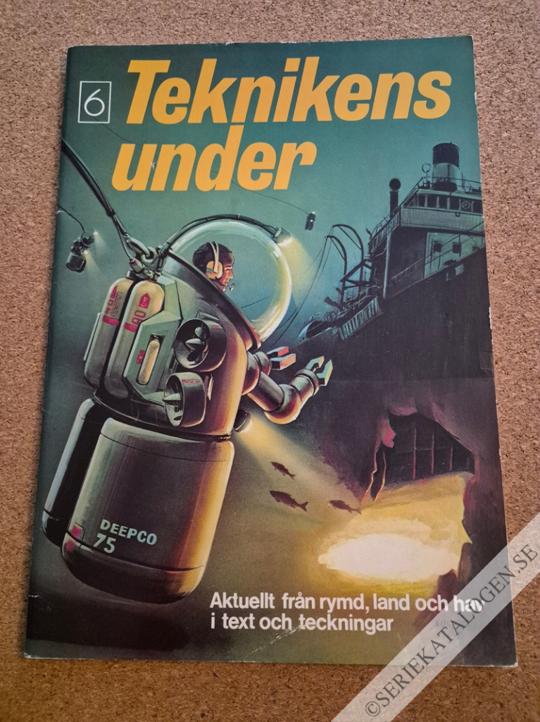 Framsida på Teknikens under #6 (1981)
