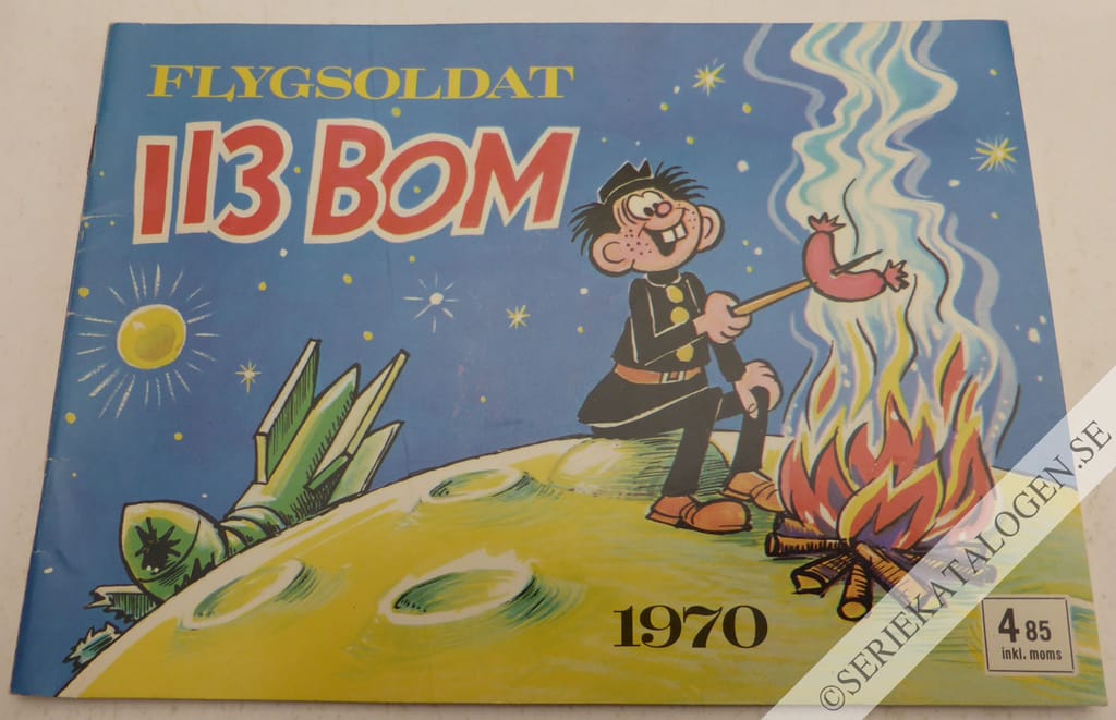 Framsida på Flygsoldat 113 Bom # (1969)