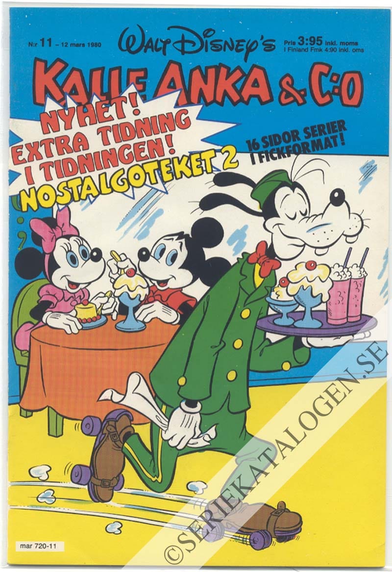 Framsida på Kalle Anka & C:o #11 (1980)