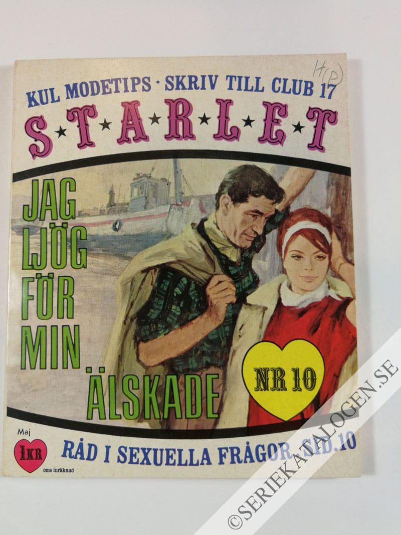 Framsida på Starlet #10 (1967)