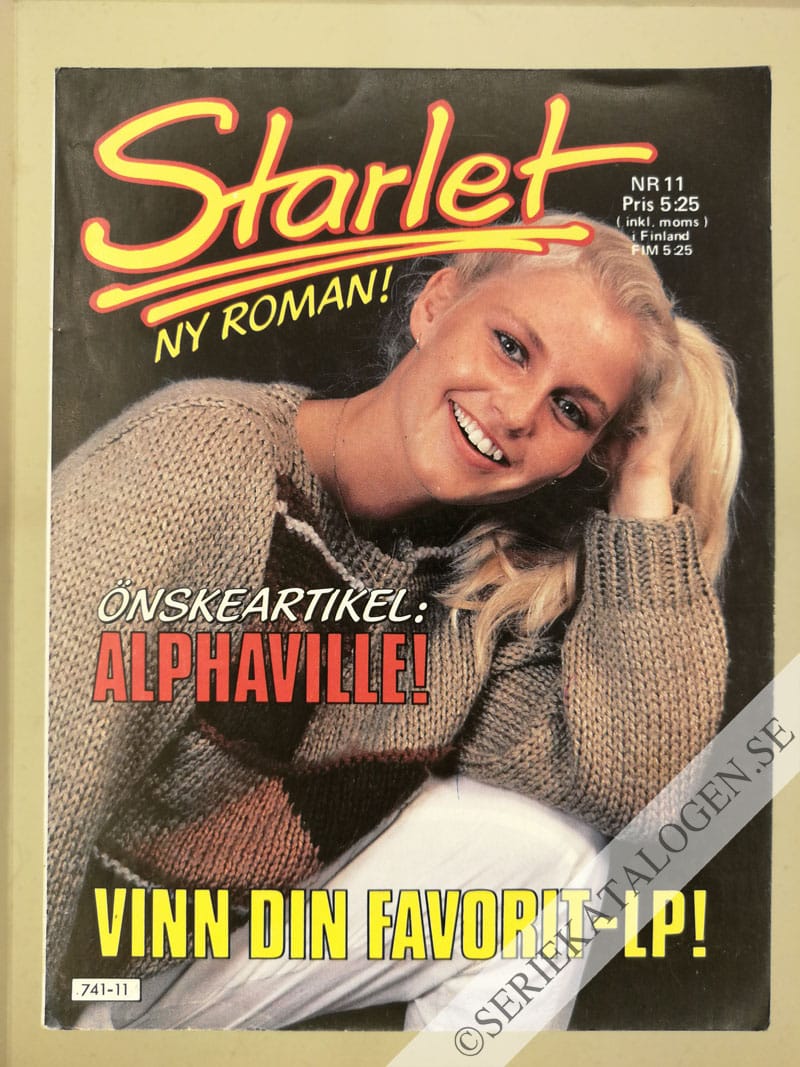 Framsida på Starlet #11 (1985)