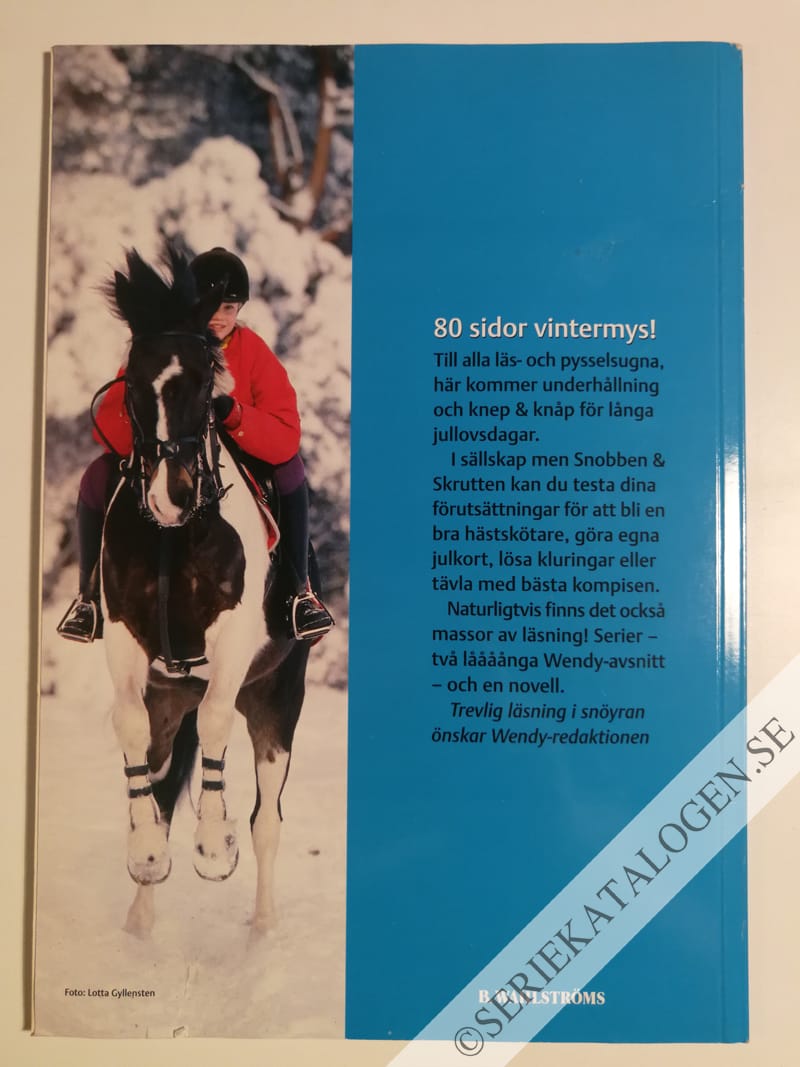 Baksida på Vinterspecial (2001)