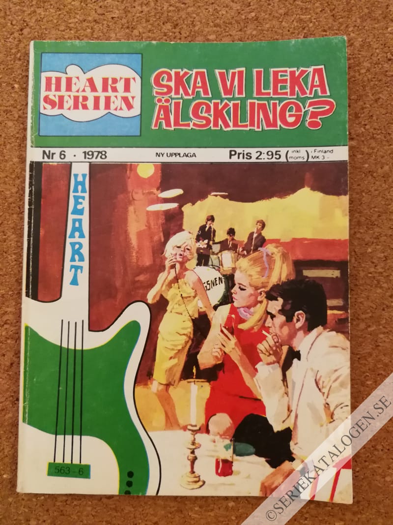 Framsida på Heart-serien Ska vi leka älskling? (1978)