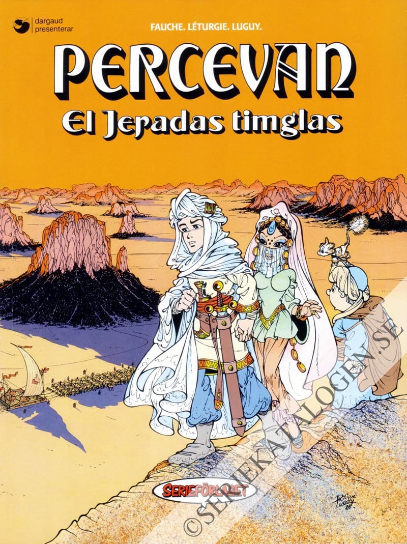 Framsida på Percevan El Jeradas timglas (1989)