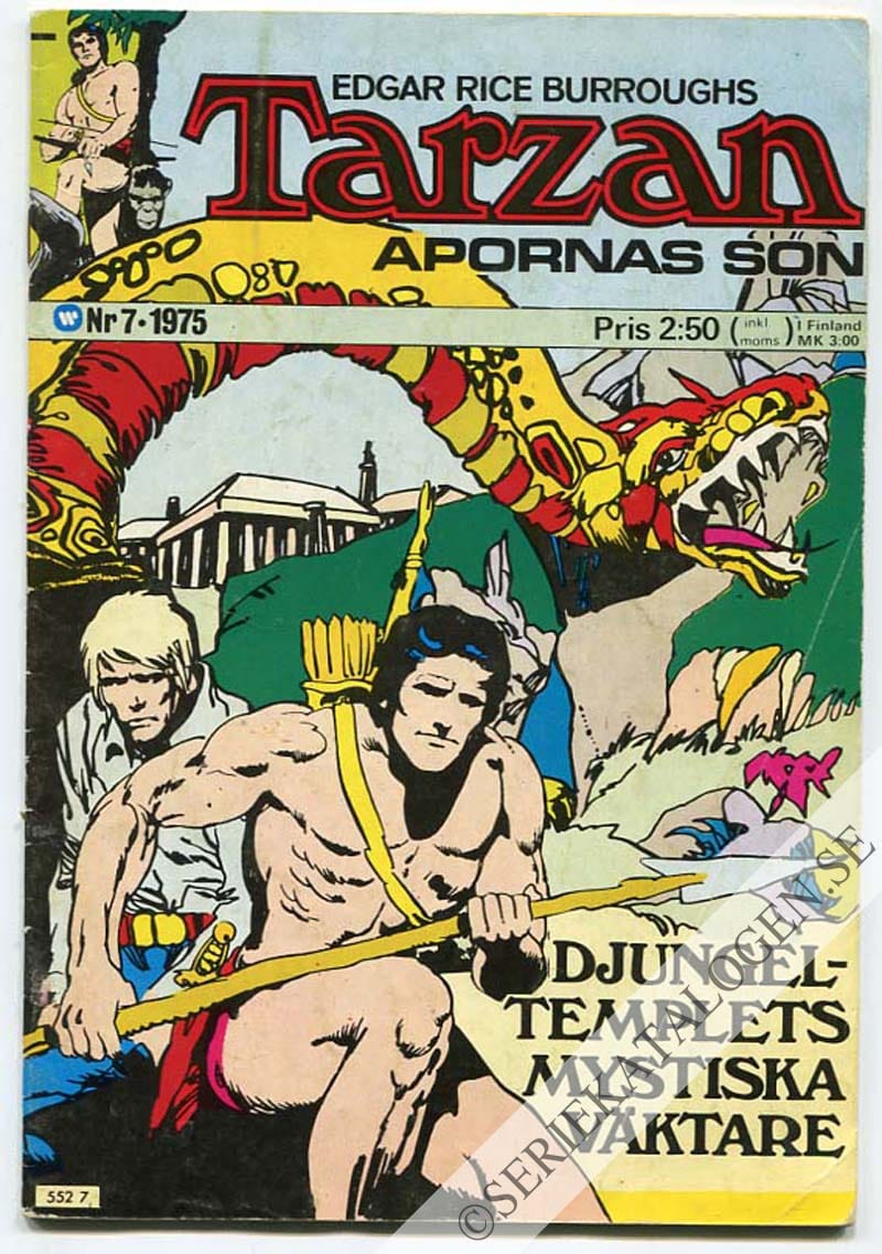 Framsida på Tarzan #7 (1975)